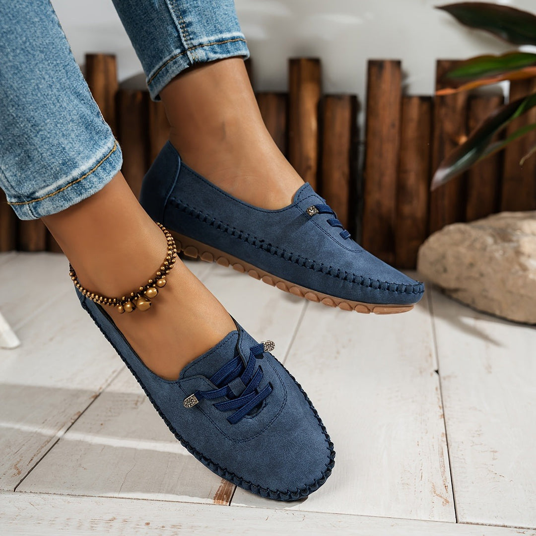 Mocassins souples à soutien intégral pour pieds sensibles