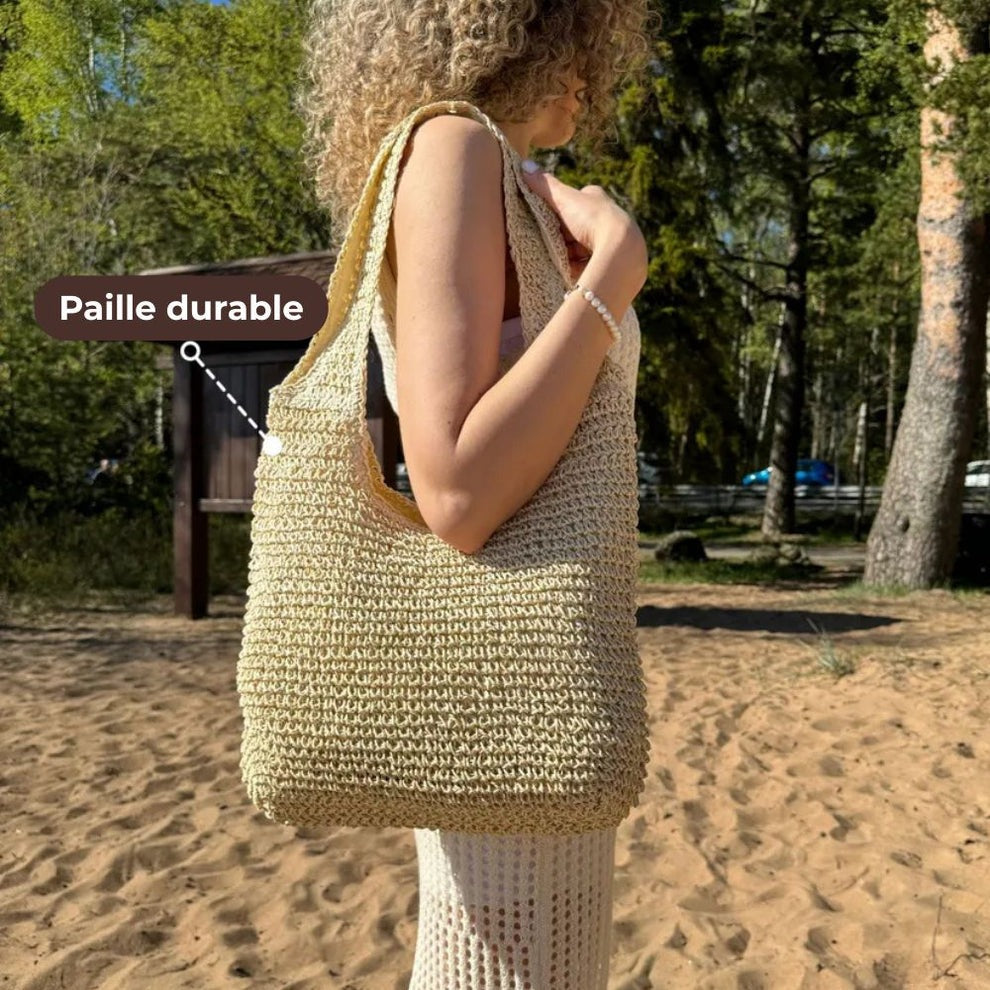 Maëlys fourre-tout en paille