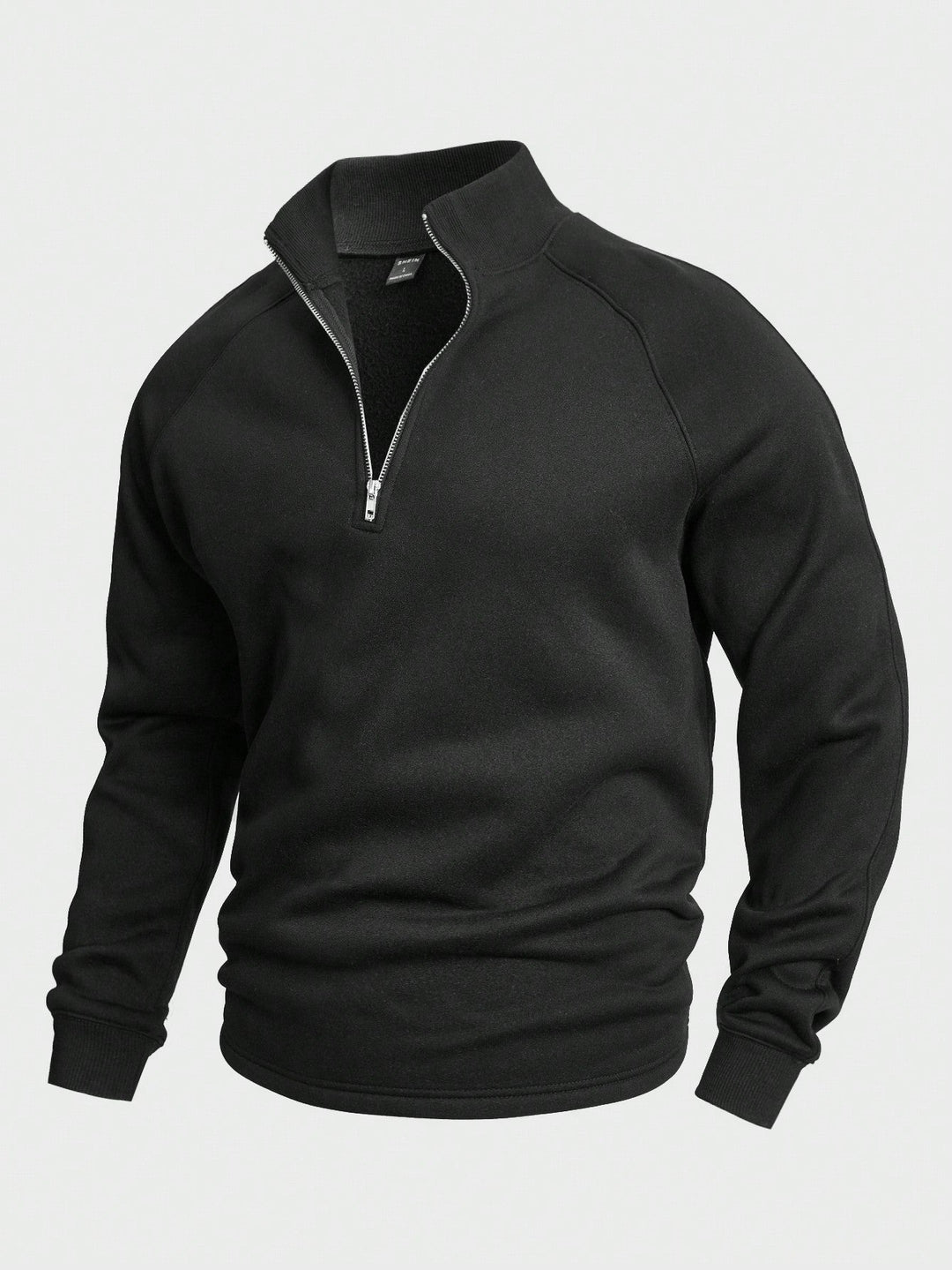 Pull classique demi-zip
