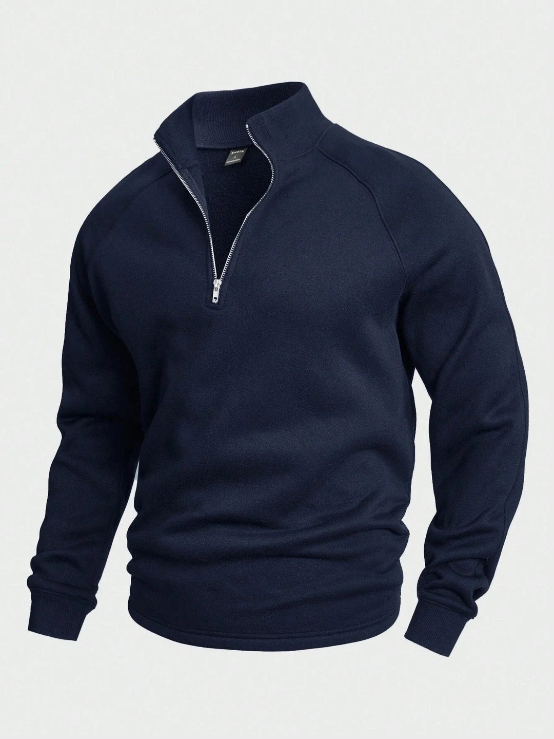 Pull classique demi-zip