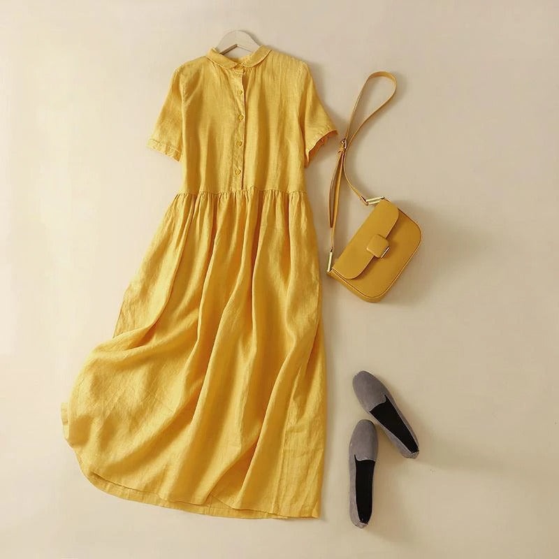 ROBE EN LIN ALINA