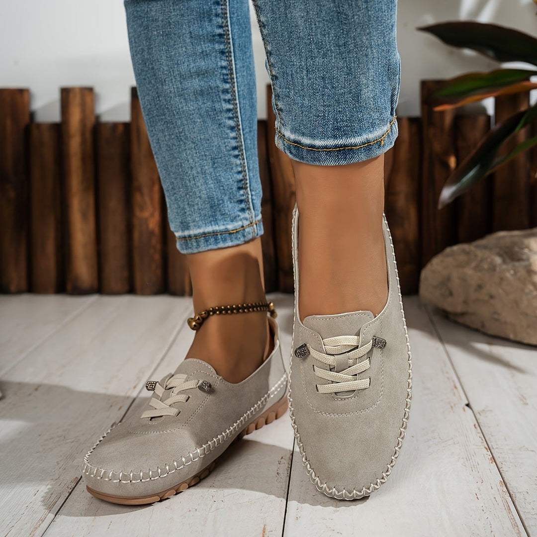 Mocassins souples à soutien intégral pour pieds sensibles