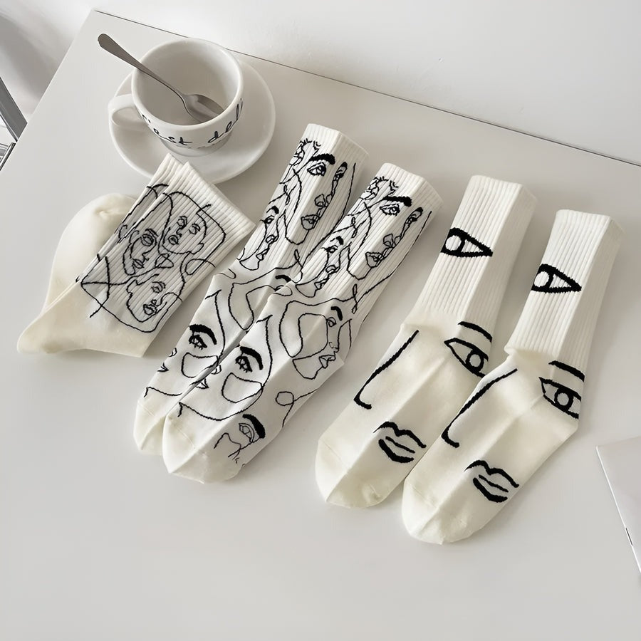 Chaussettes abstraites