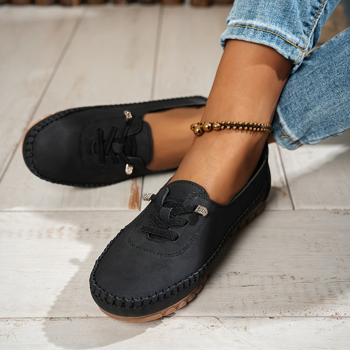 Mocassins souples à soutien intégral pour pieds sensibles