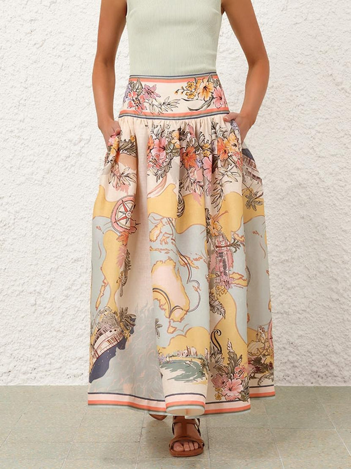 Jupe midi Jessica