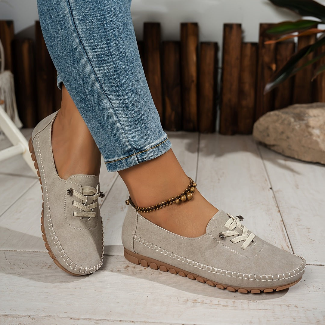 Mocassins souples à soutien intégral pour pieds sensibles