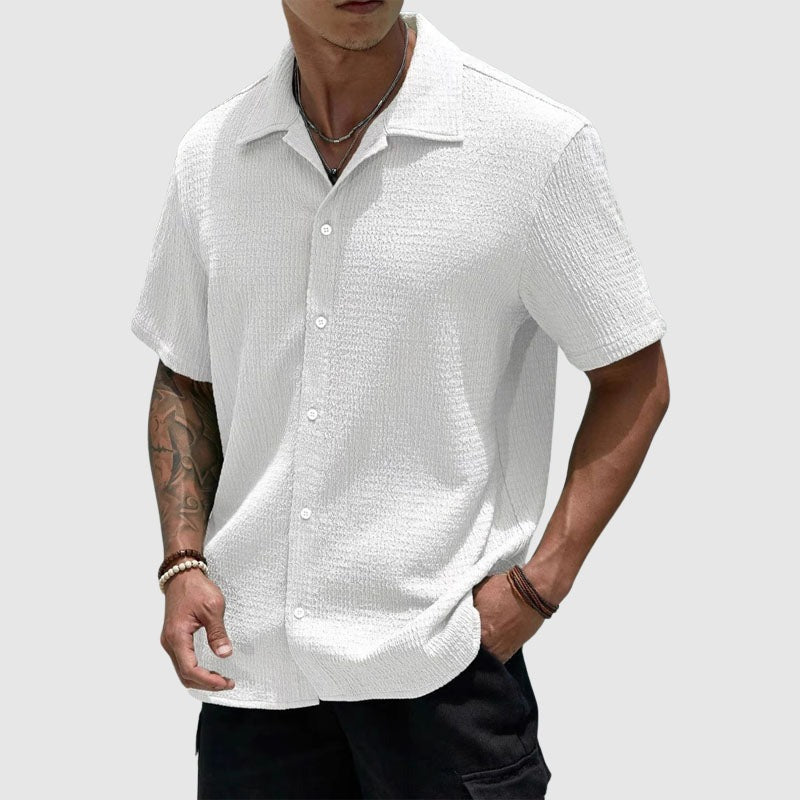 Chemise ample Azzurro