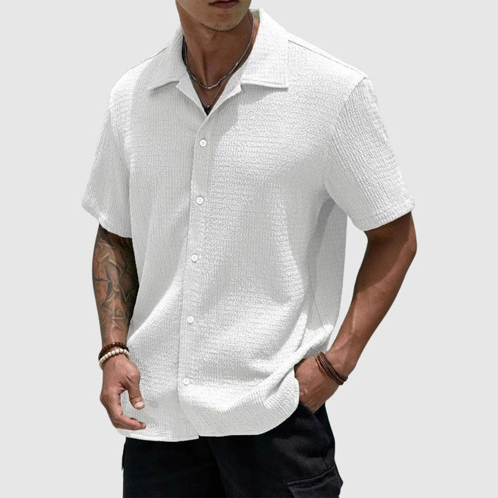 Chemise ample Azzurro