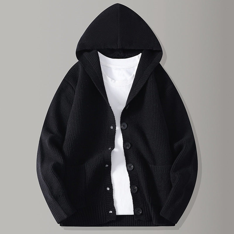 Cardigan à capuche