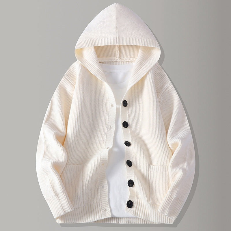 Cardigan à capuche