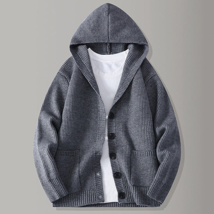 Cardigan à capuche