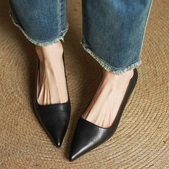 Escarpins Anok en cuir véritable