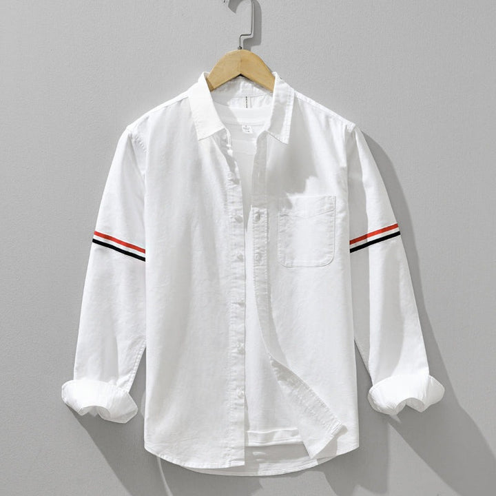 CHEMISE EN LIN BLANCA
