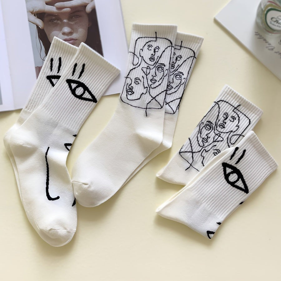 Chaussettes abstraites