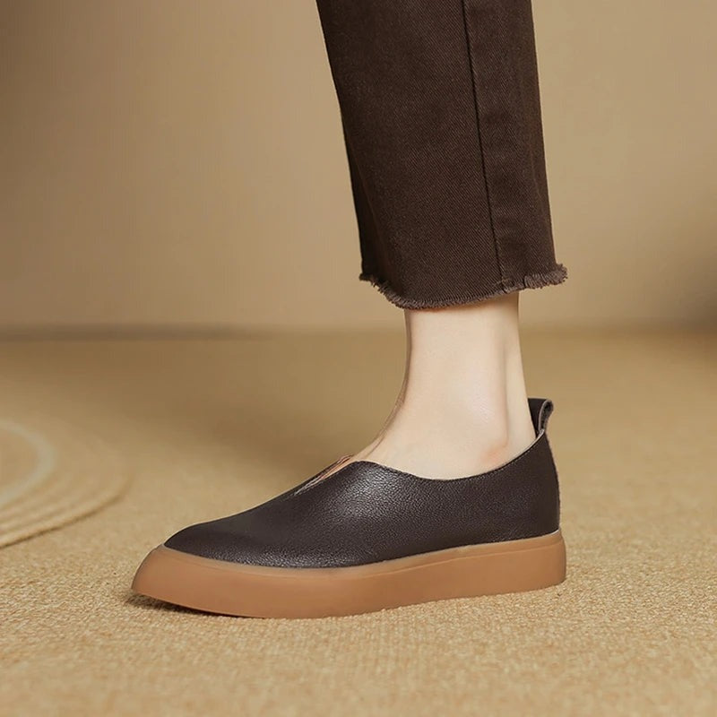 Mocassins en cuir premium