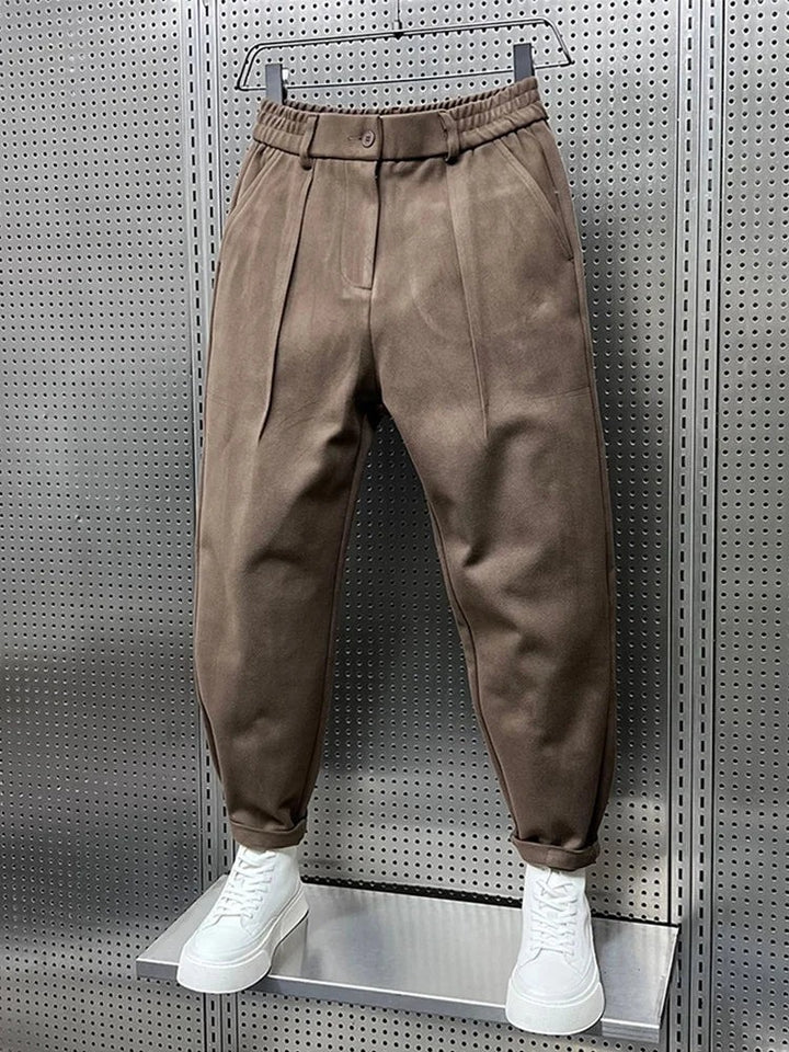 Pantalon chiné élégant