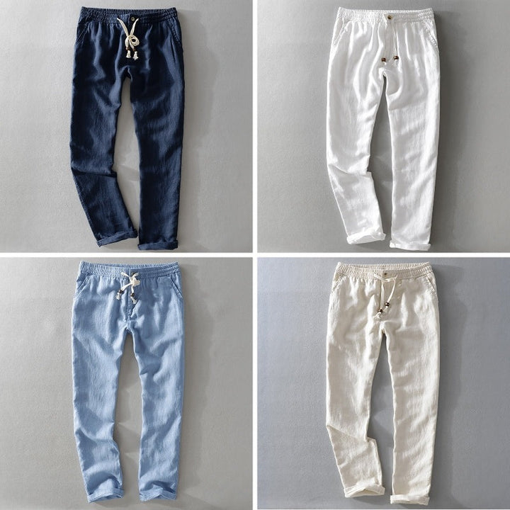 Leinen-Freizeithose