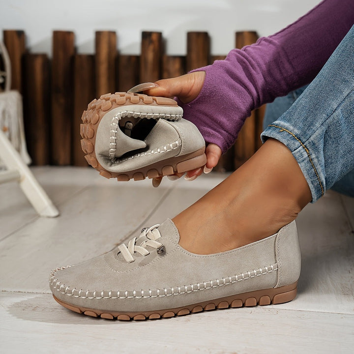 Mocassins souples à soutien intégral pour pieds sensibles