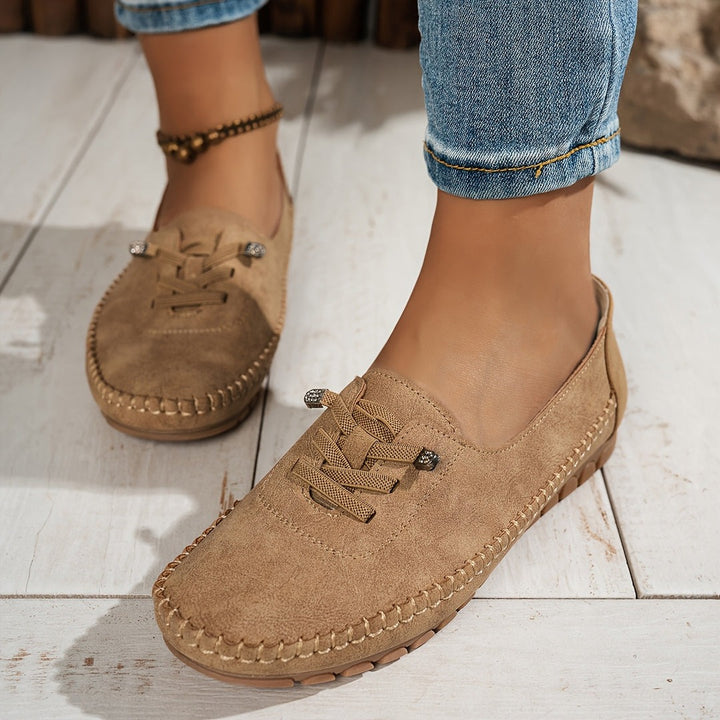 Mocassins souples à soutien intégral pour pieds sensibles