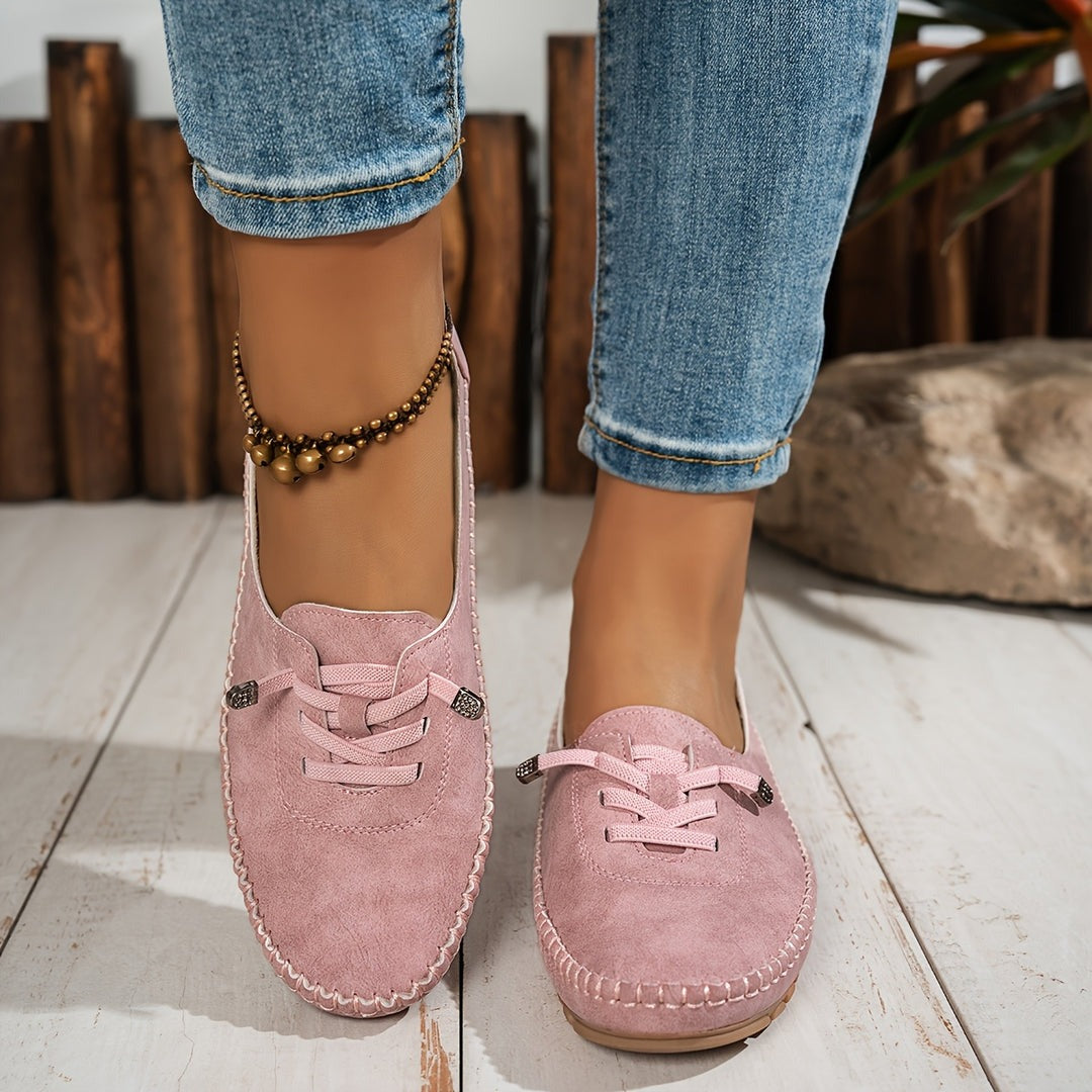 Mocassins souples à soutien intégral pour pieds sensibles