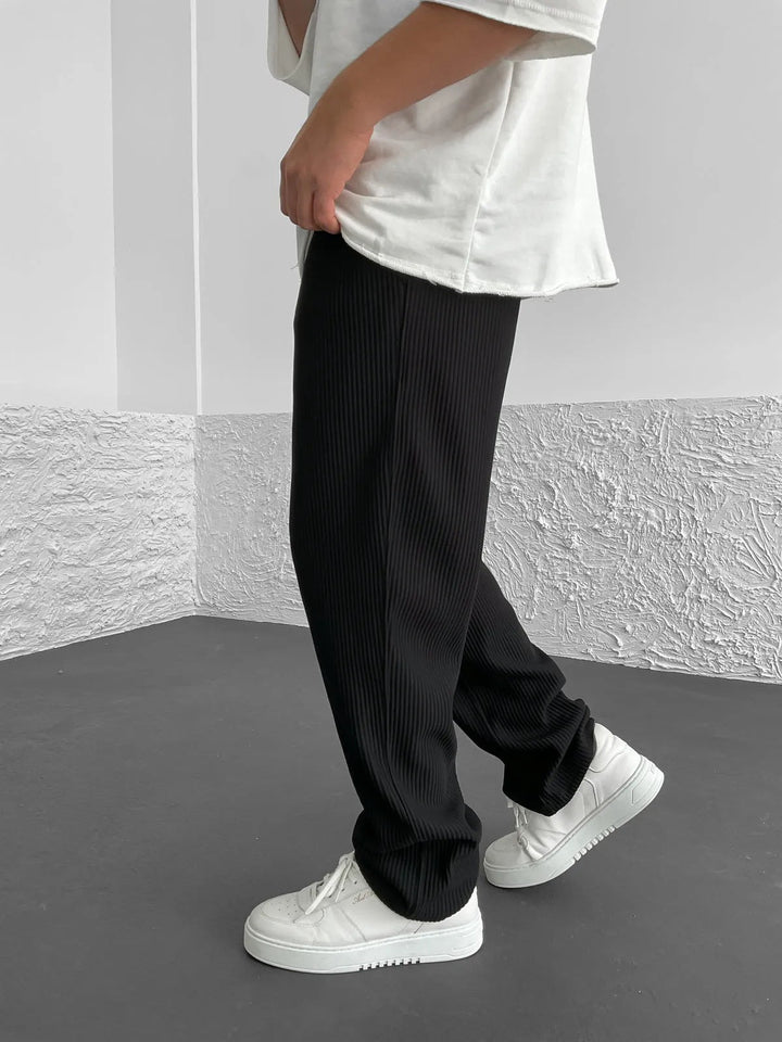 Pantalon Confort en Velours Côtelé
