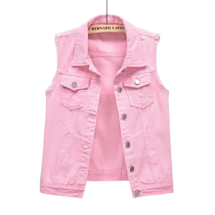 Gilet en jean Maison