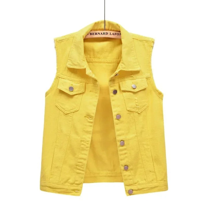 Gilet en jean Maison