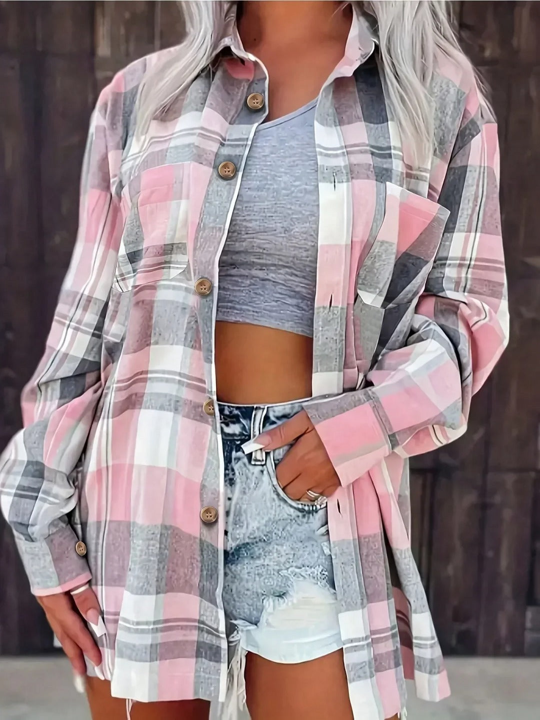 Chemise en flanelle Edgar & Louisa