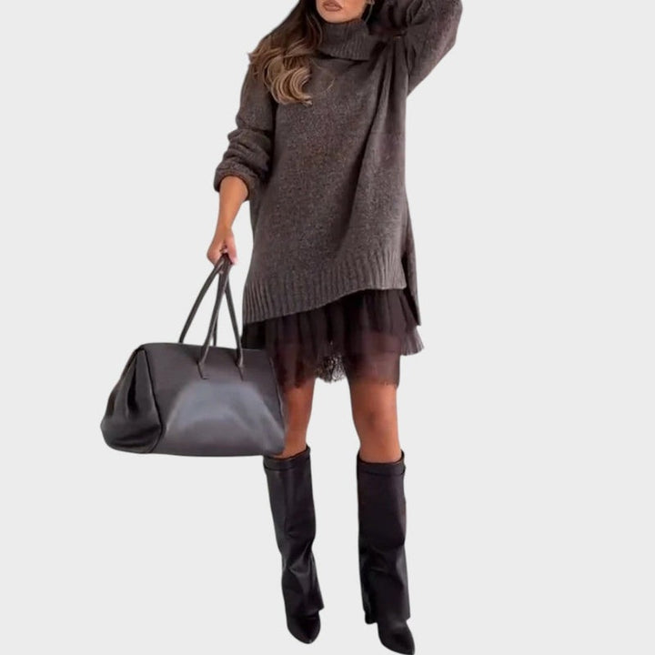 Ensemble Cozy Chic – Pull et robe