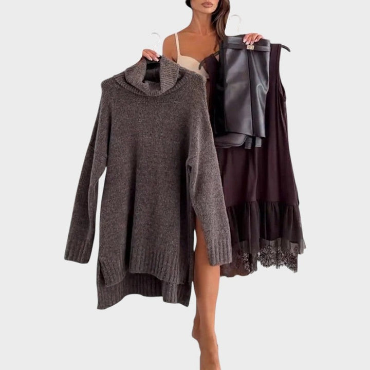 Ensemble Cozy Chic – Pull et robe