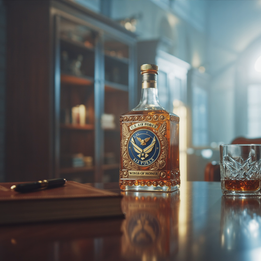 Bouteille de Whisky - Édition Marine des États-Unis