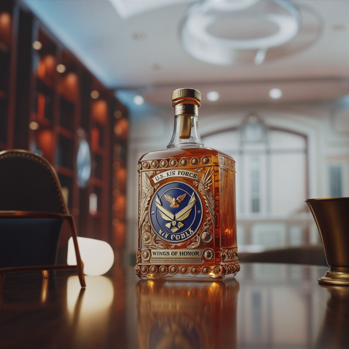 Bouteille de Whisky - Édition Marine des États-Unis
