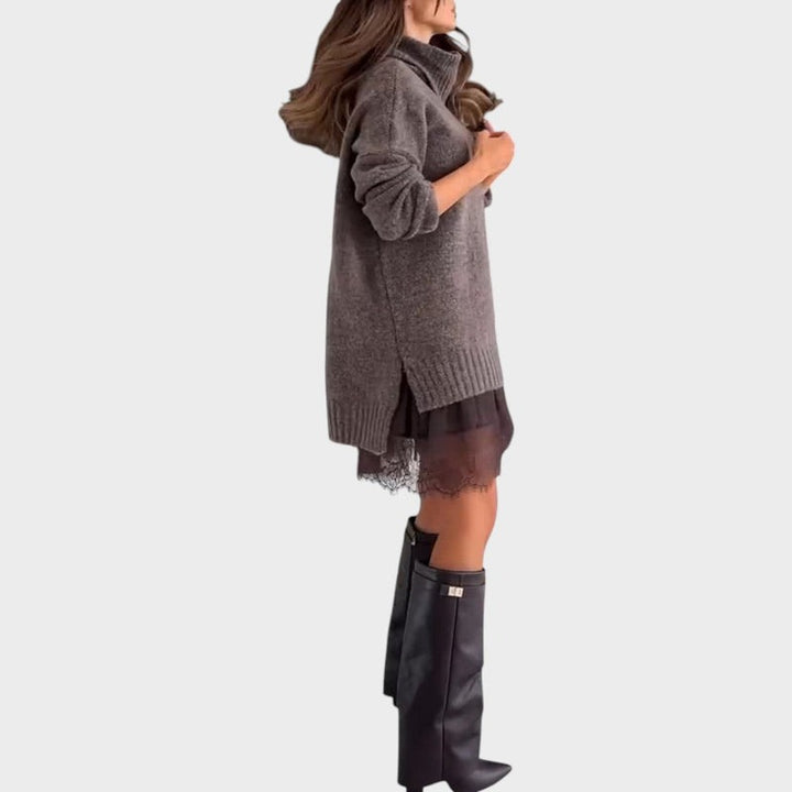 Ensemble Cozy Chic – Pull et robe