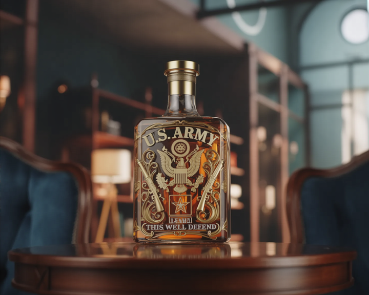 Bouteille de Whisky - Édition Marine des États-Unis
