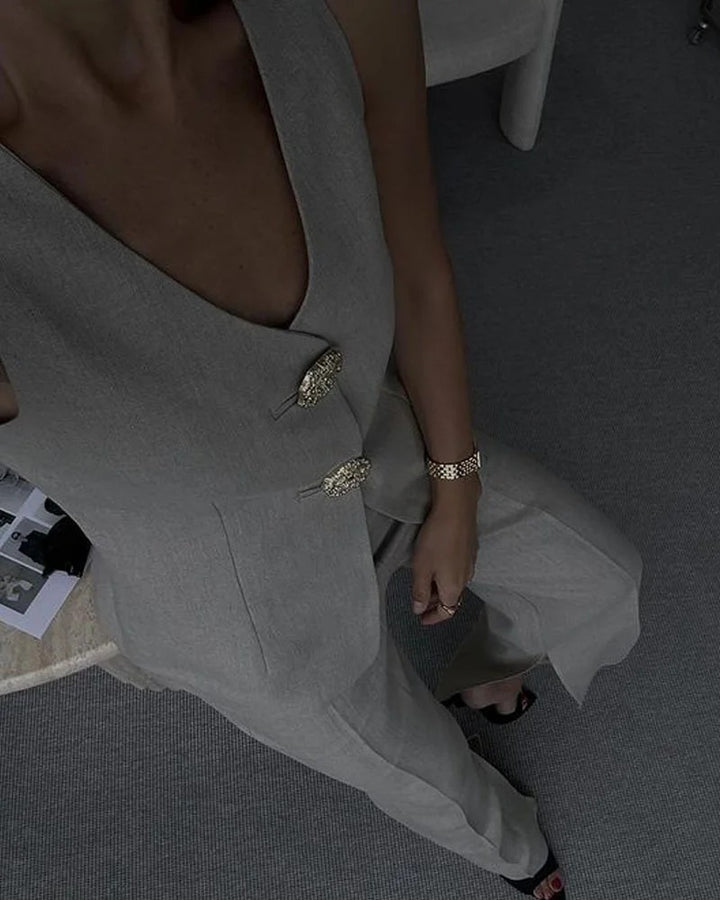 Ensemble deux pièces chic et élégant