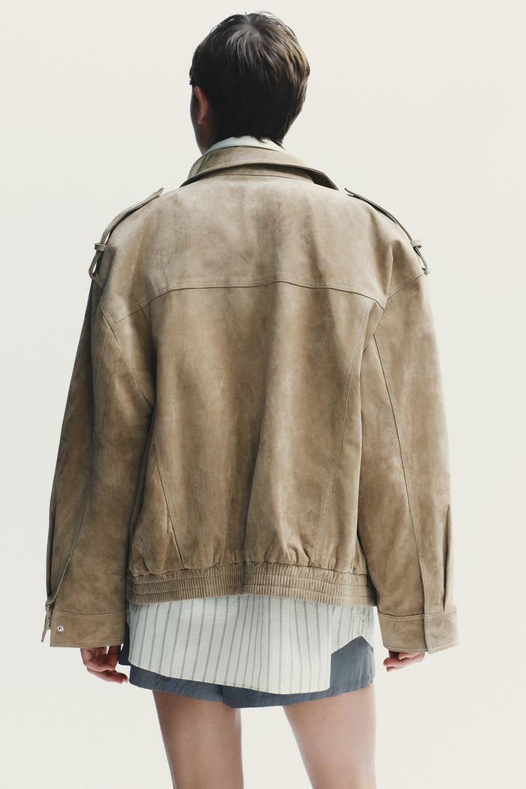VESTE EN DAIM – CHIC INTEMPOREL
