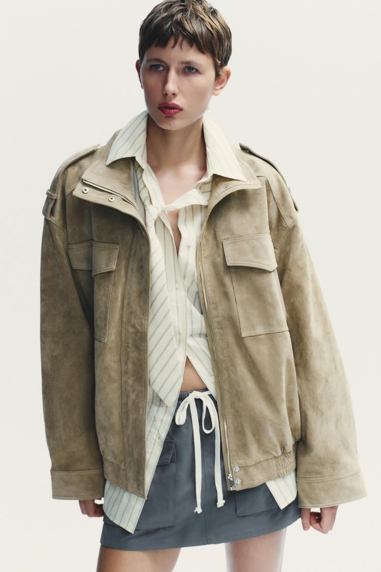 VESTE EN DAIM – CHIC INTEMPOREL