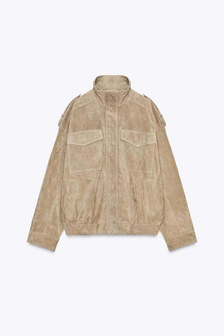 VESTE EN DAIM – CHIC INTEMPOREL