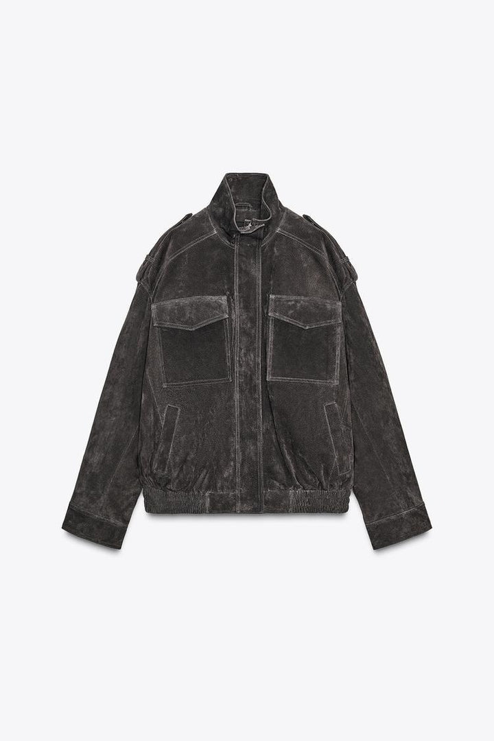 VESTE EN DAIM – CHIC INTEMPOREL