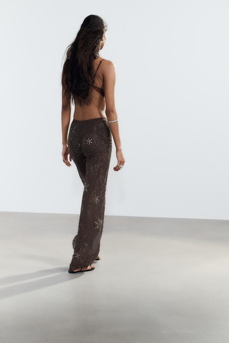 PANTALON FANTAISIE SEQUINS