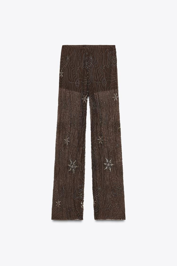 PANTALON FANTAISIE SEQUINS
