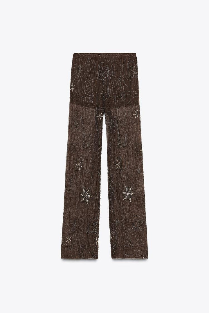 PANTALON FANTAISIE SEQUINS