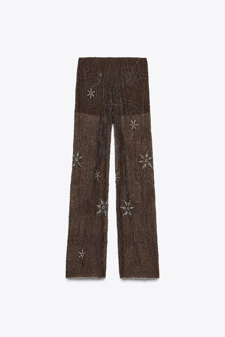 PANTALON FANTAISIE SEQUINS