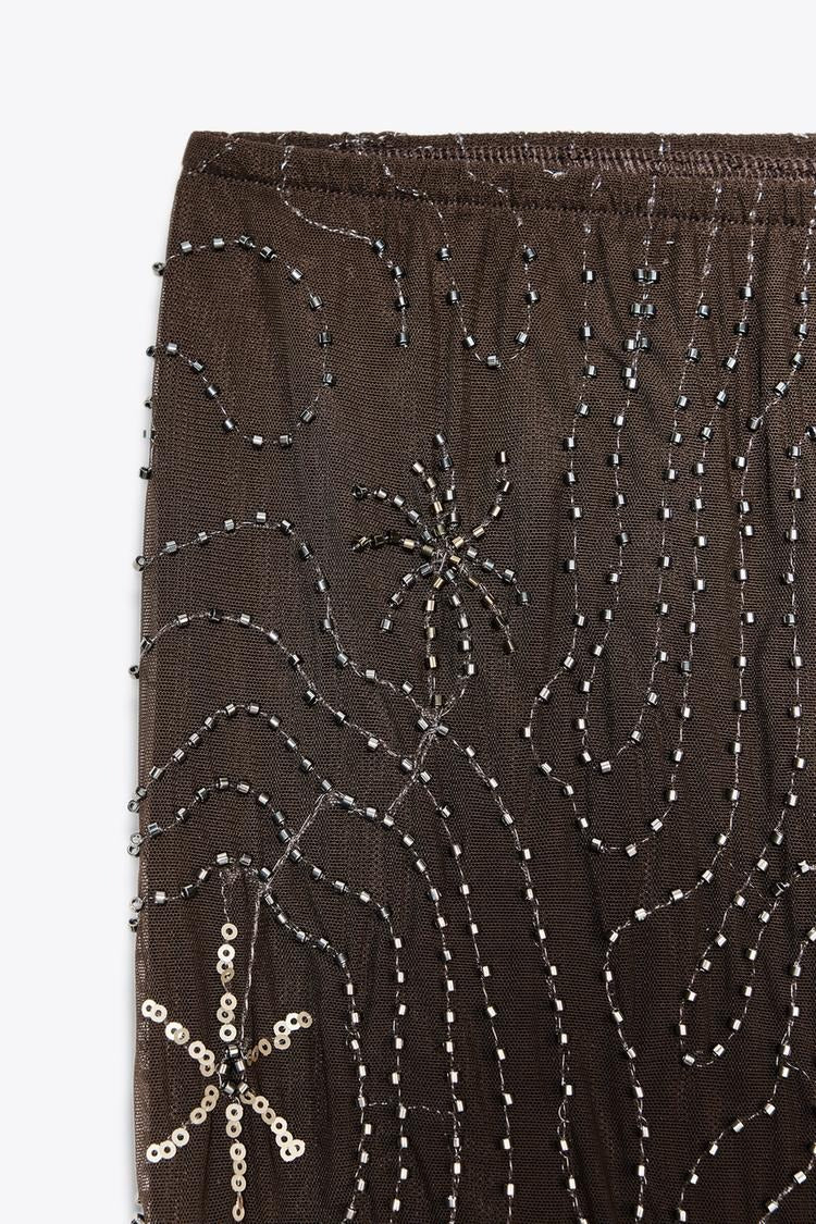 PANTALON FANTAISIE SEQUINS