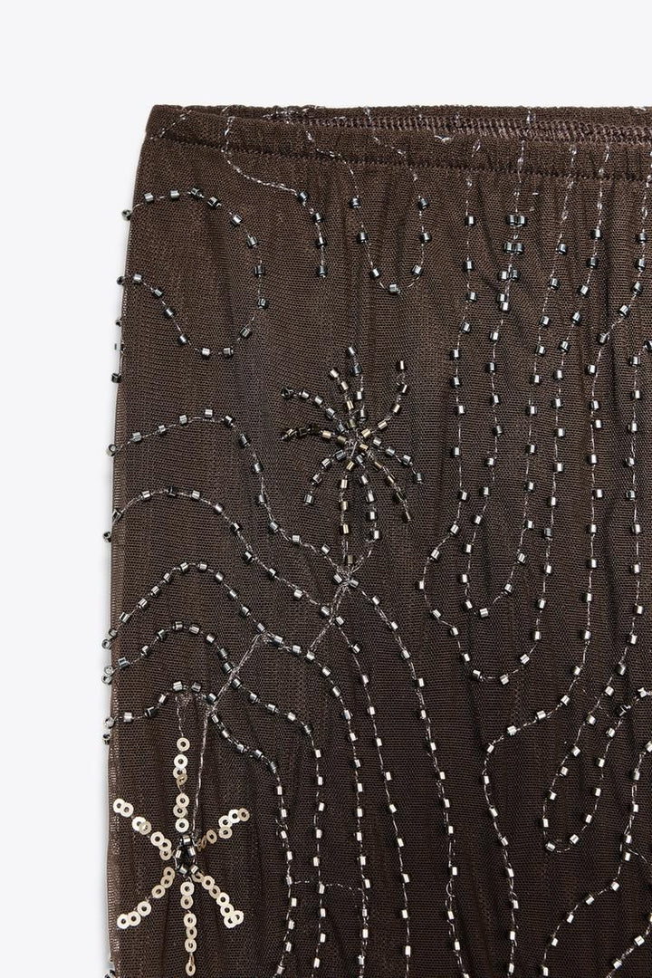 PANTALON FANTAISIE SEQUINS