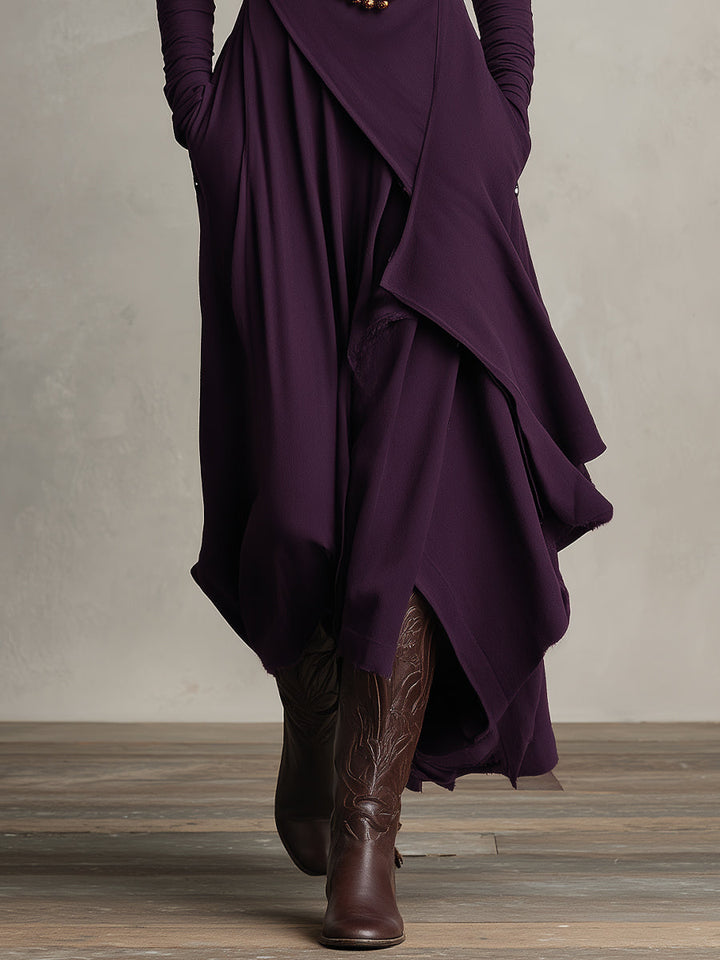 Robe maxi en maille Natalia