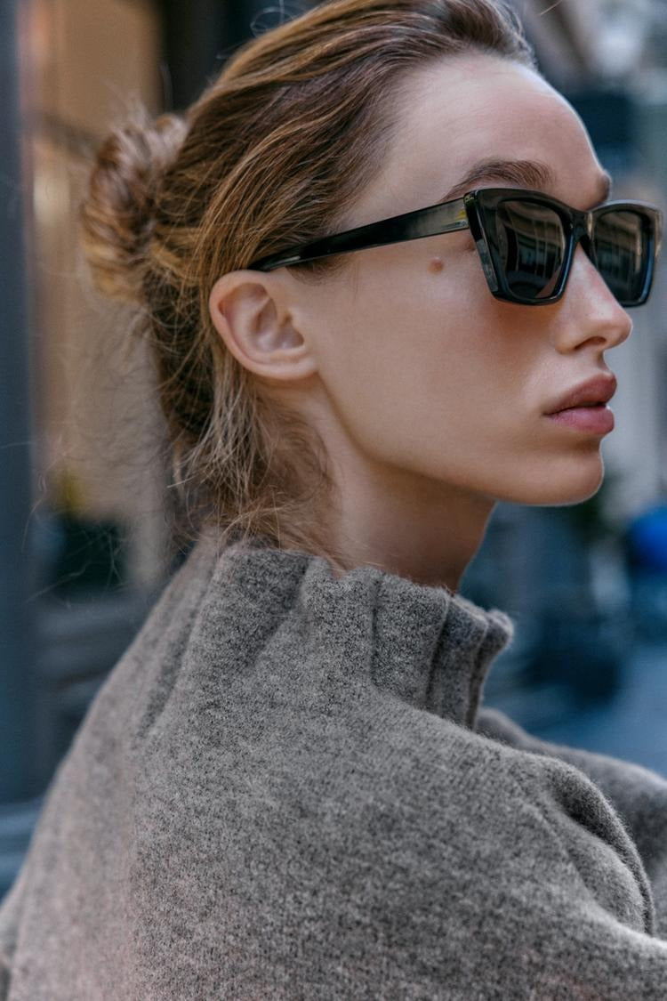 Ensemble veste bomber et jupe en maille