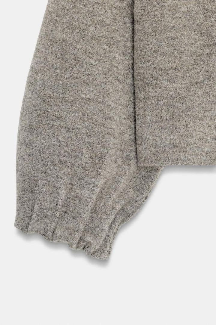 Ensemble veste bomber et jupe en maille