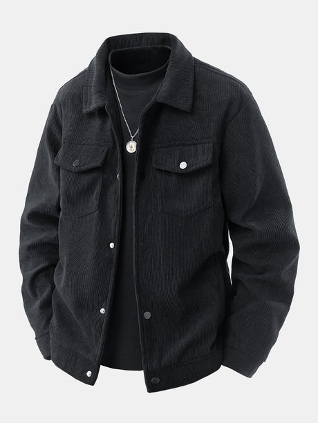 Veste en velours côtelé