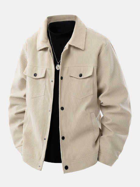 Veste en velours côtelé